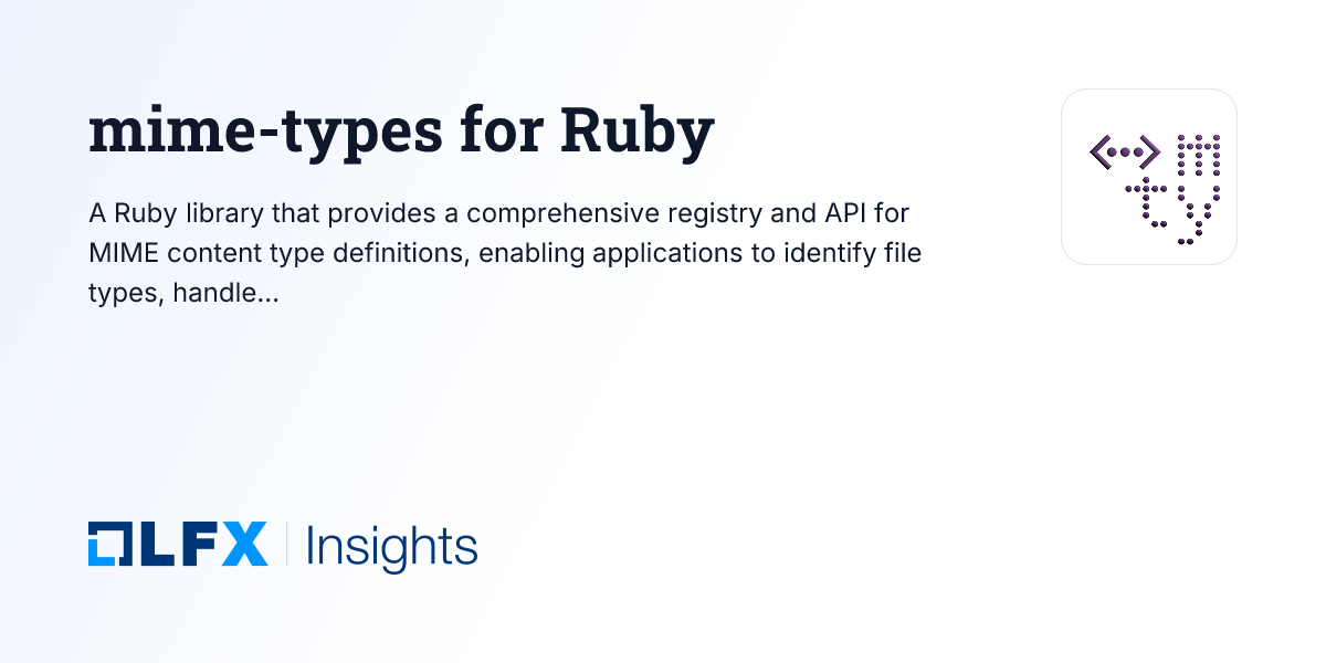 mime-types for Ruby Development Insights